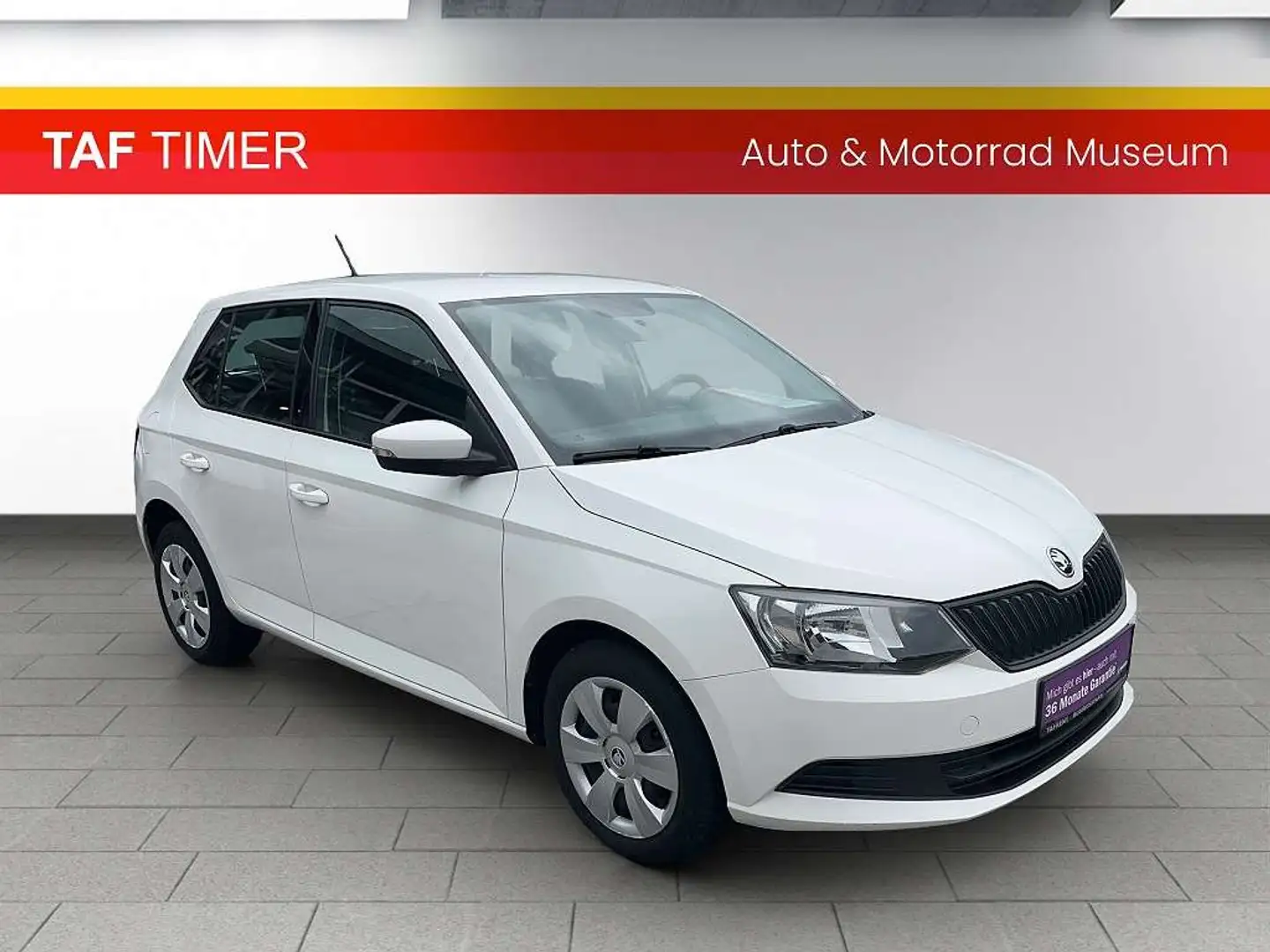 Skoda Fabia Active 1,0 Weiß - 1