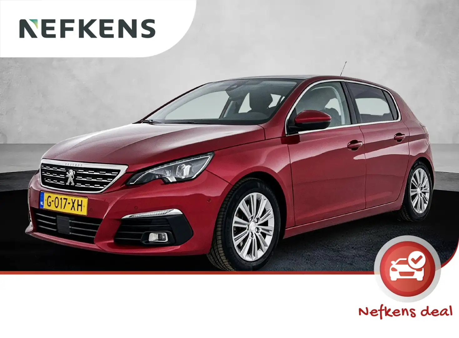 Peugeot 308 Allure 130 pk | Navigatie | Panoramadak | Achterui Rouge - 1