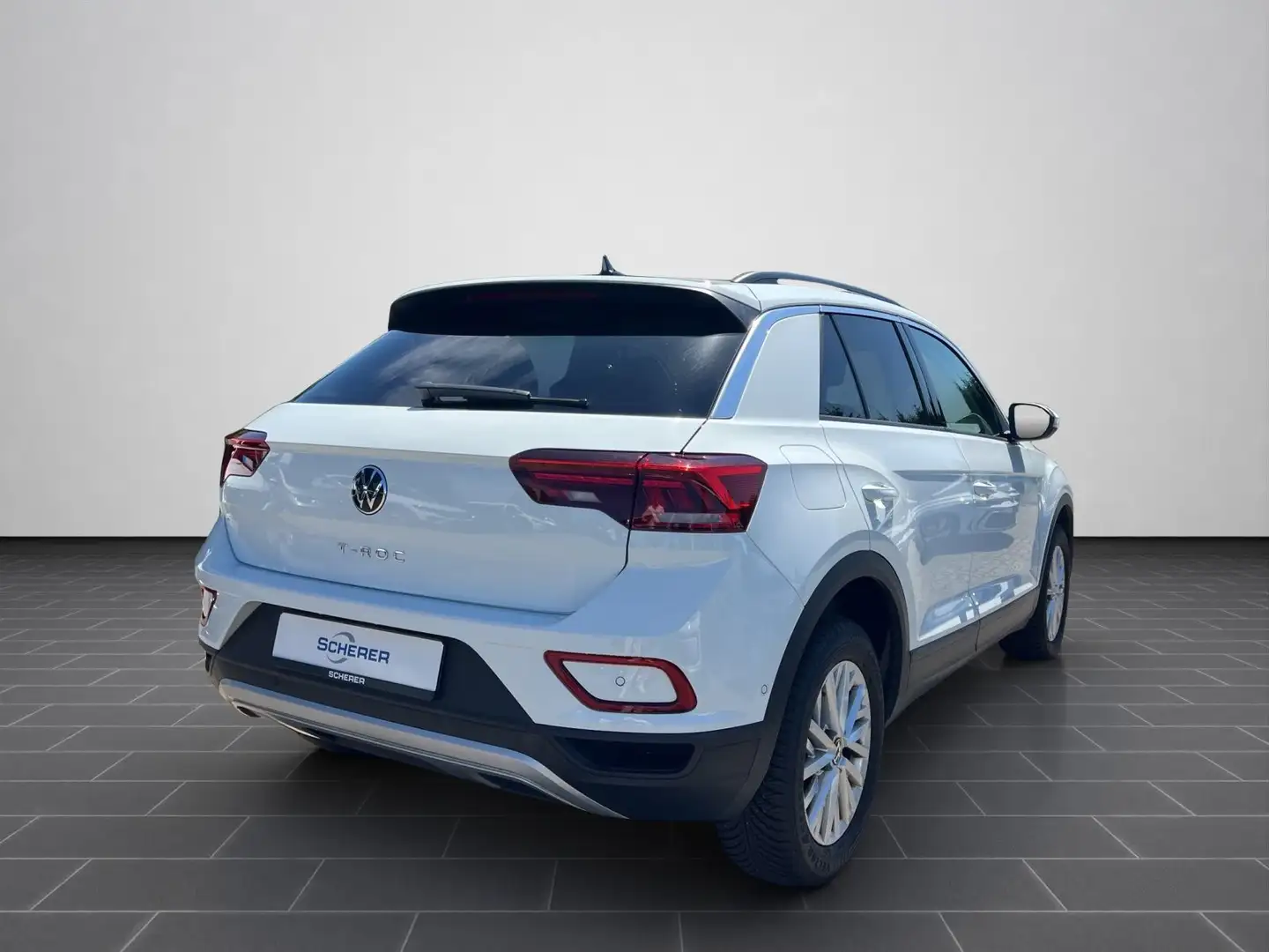 Volkswagen T-Roc 1.0 TSI Life CARPLAY CLIMATRONIC LED NAVI Blanc - 2
