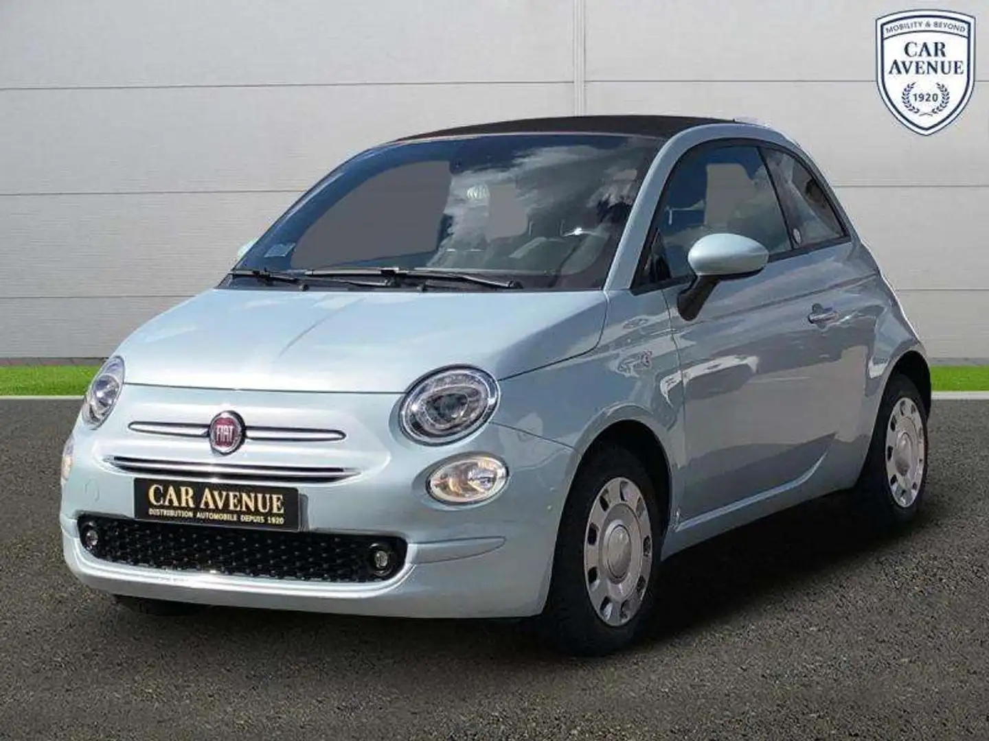 Fiat 500C 1.0 70cv Hybrid Bleu - 1