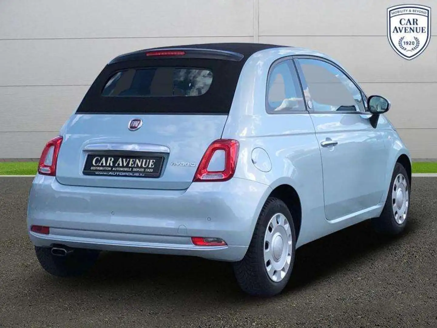 Fiat 500C 1.0 70cv Hybrid Bleu - 2