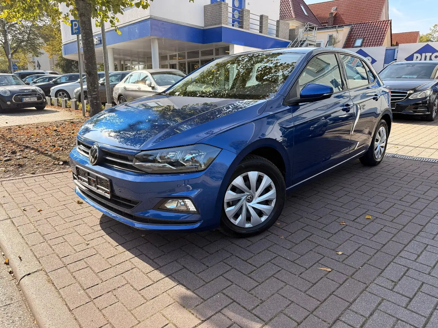 Volkswagen Polo VI Comfortline/PDC/SHZ/BT/App-Connect Bleu - 1