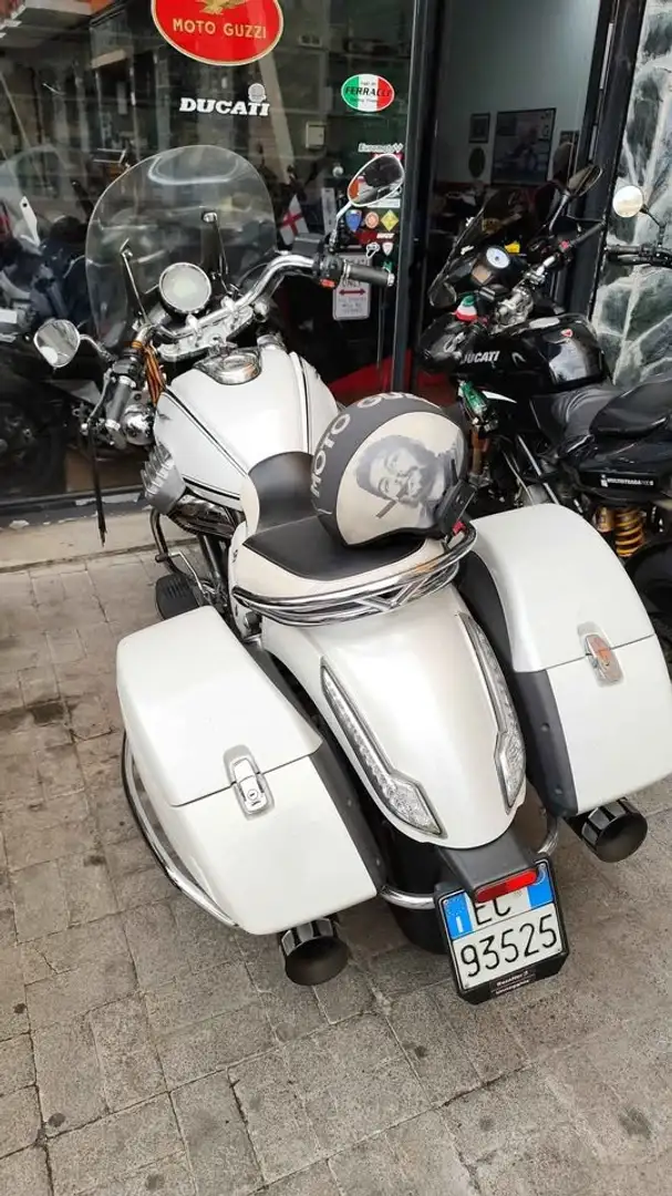 Moto Guzzi California 1400 Touring Білий - 2