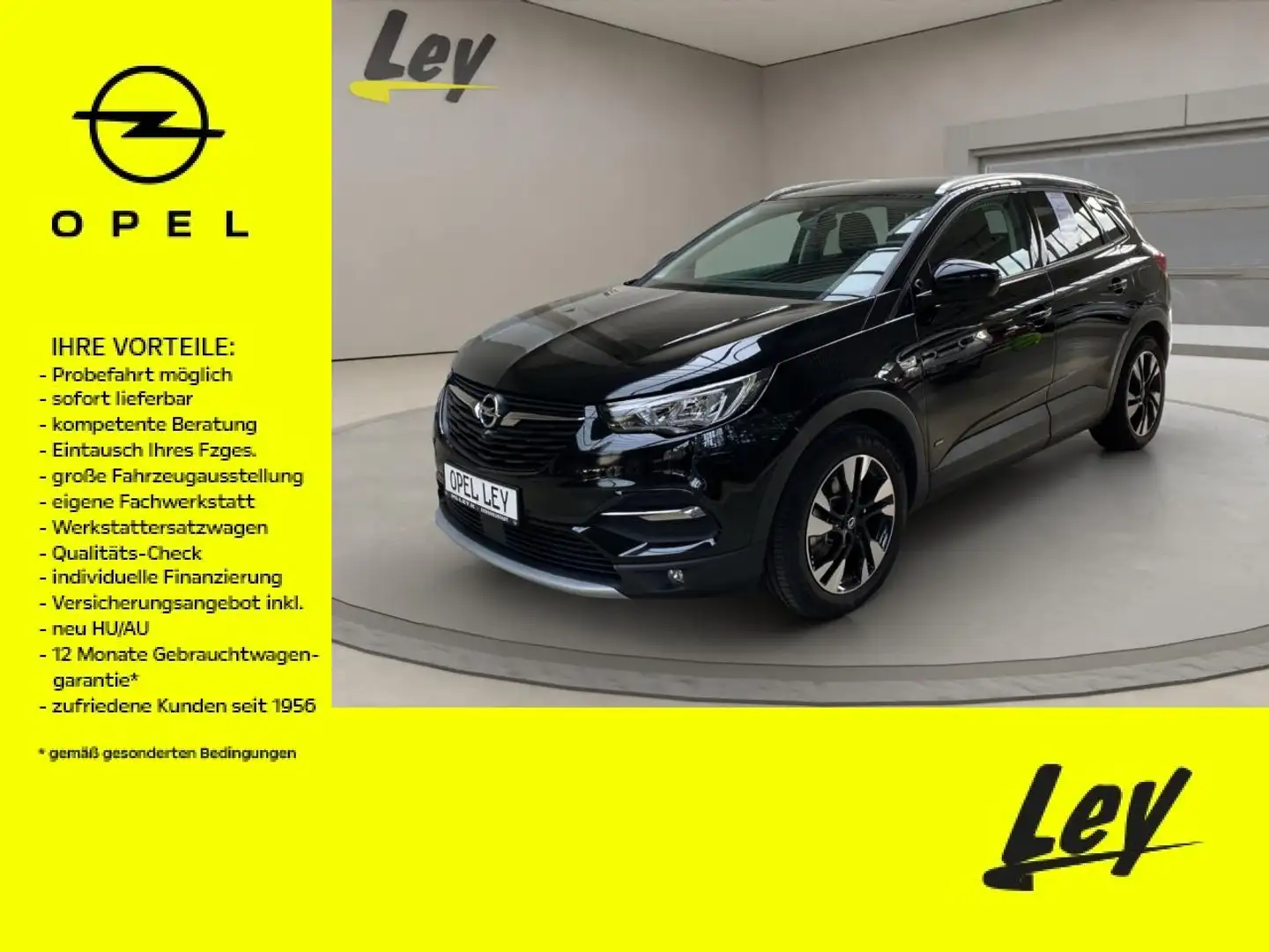 Opel Grandland Elegance Plug-in-Hybrid Noir - 1