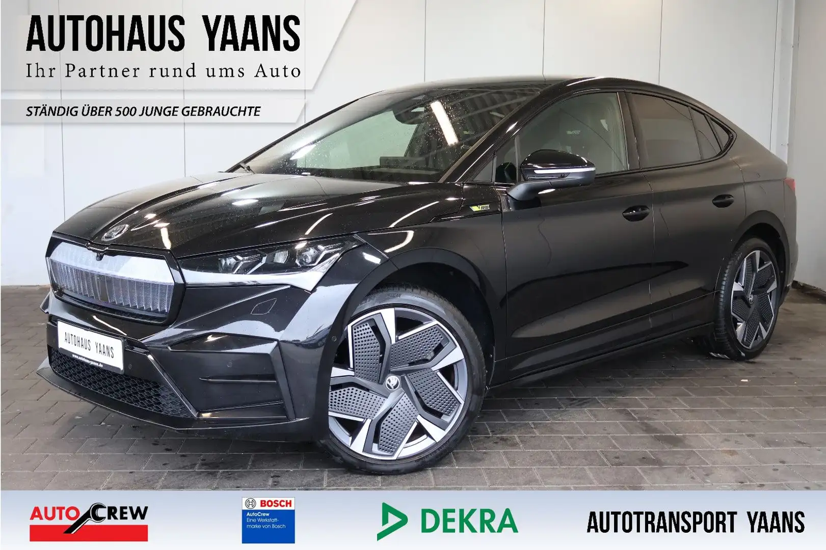 Skoda Enyaq Coupé RS Lounge WÄRMEP.+HUD+360°+PANO+AHK Schwarz - 1