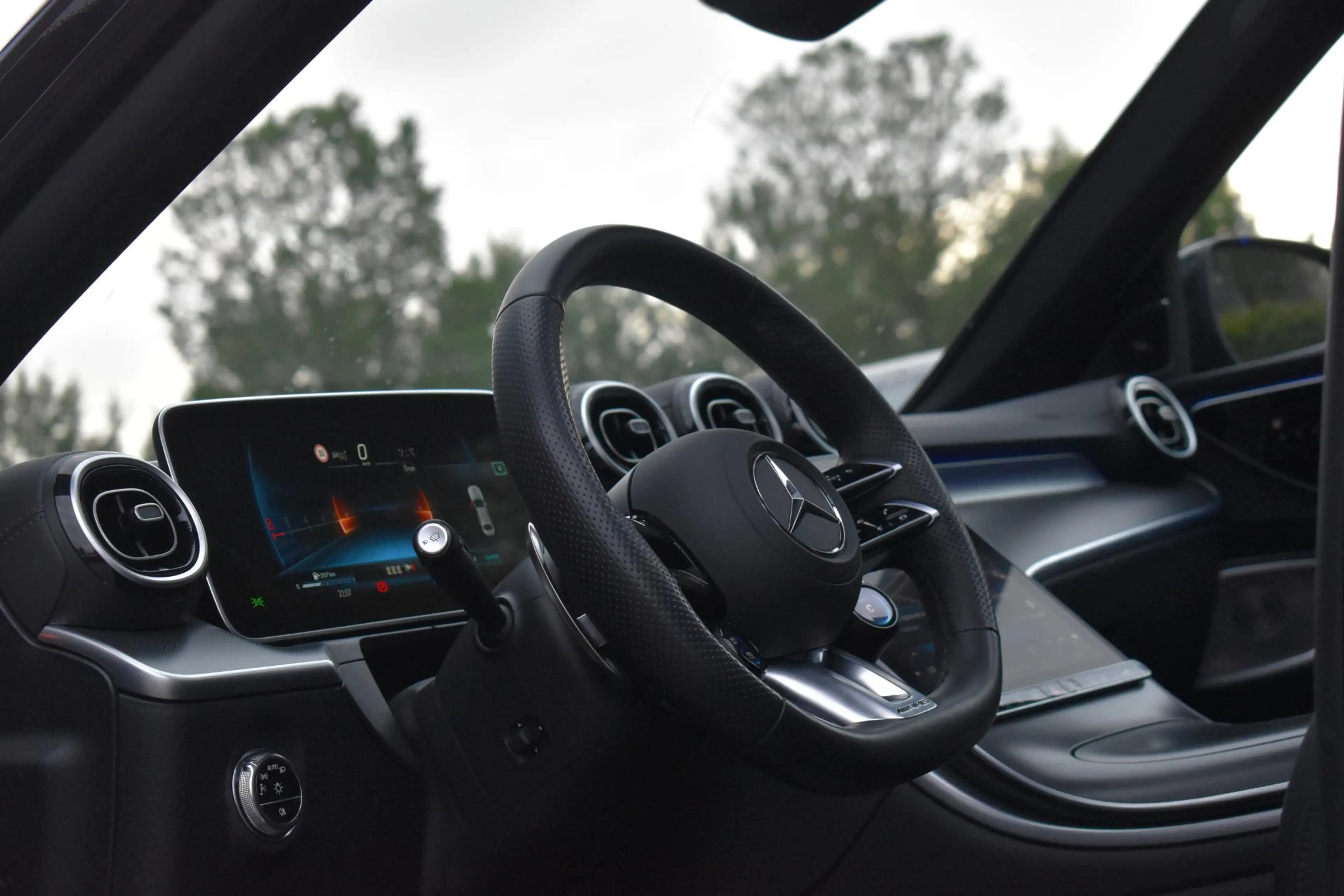 Mercedes-Benz C 43 AMG 4MATIC Lane Pano Camera360 Burmester C43 — photo 10