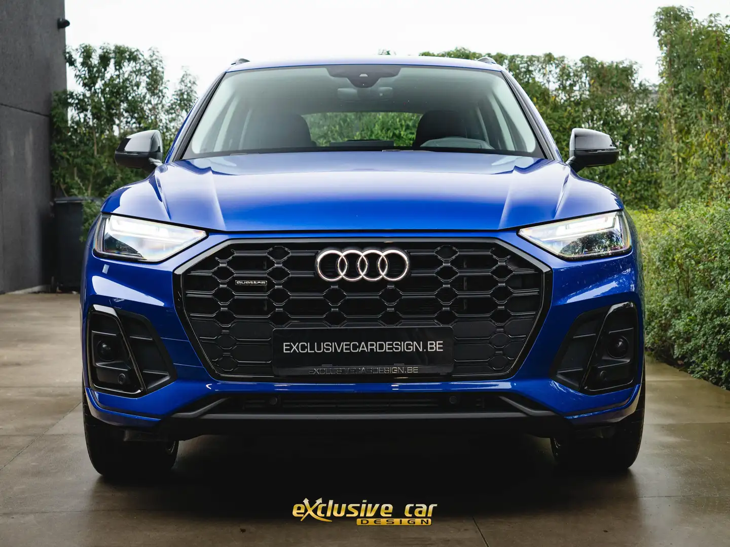 Audi Q5 50 TFSIe quattro S tronic S line/LED/ACC/Leder Niebieski - 2