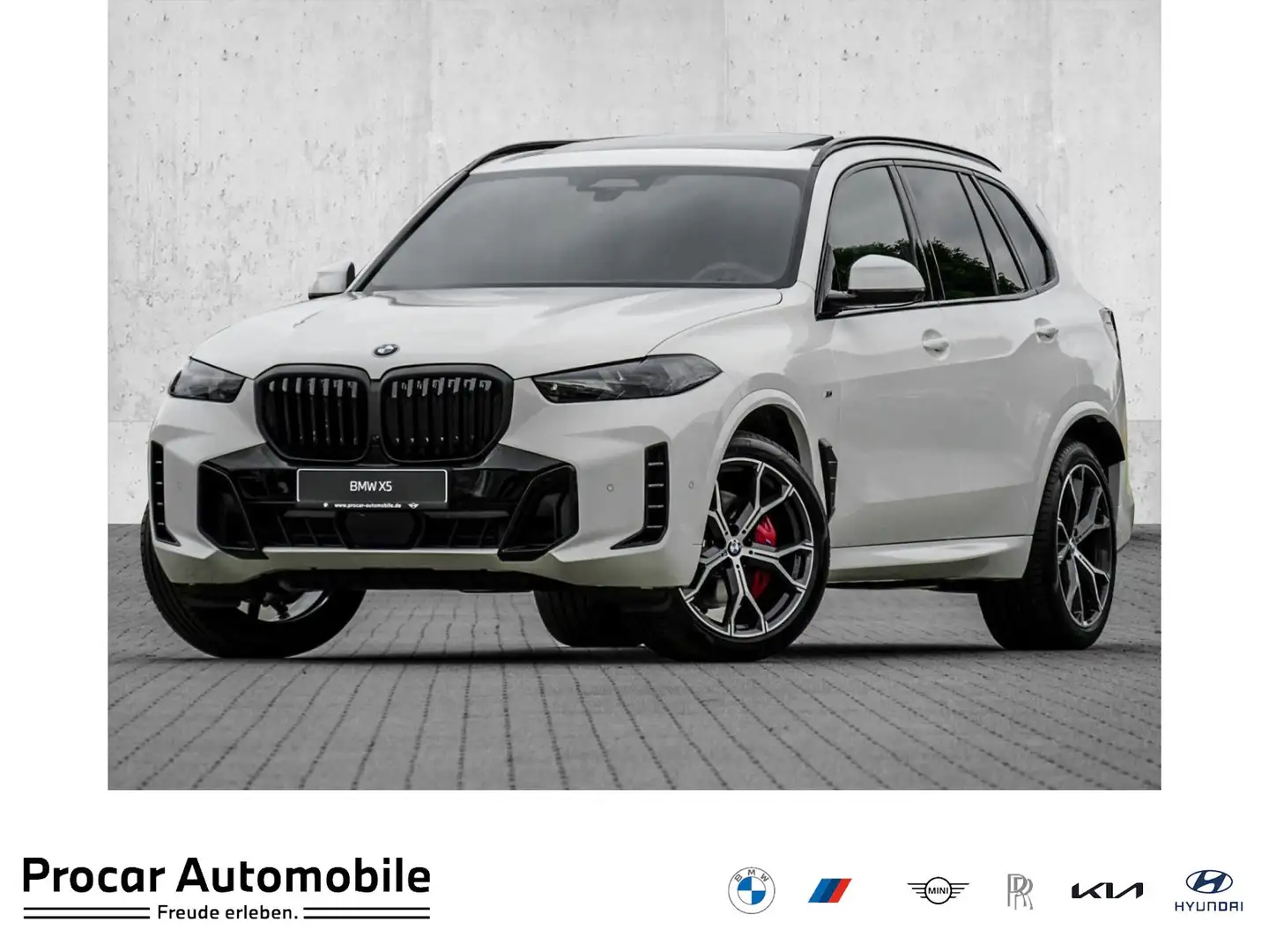 BMW X5 xDrive40d MSportPro PANO ACC AHK RFK NAVI 21" Weiß - 1
