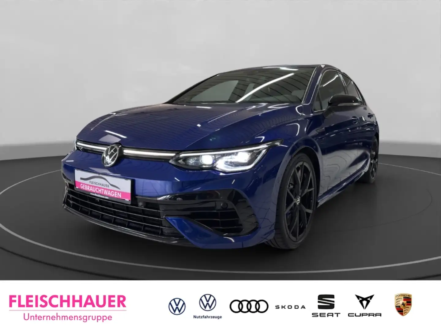 Volkswagen Golf R VIII 4Motion 2.0 TSI MATRIX+ACC+NAVI+RFK+PERF.ABGA Blau - 1