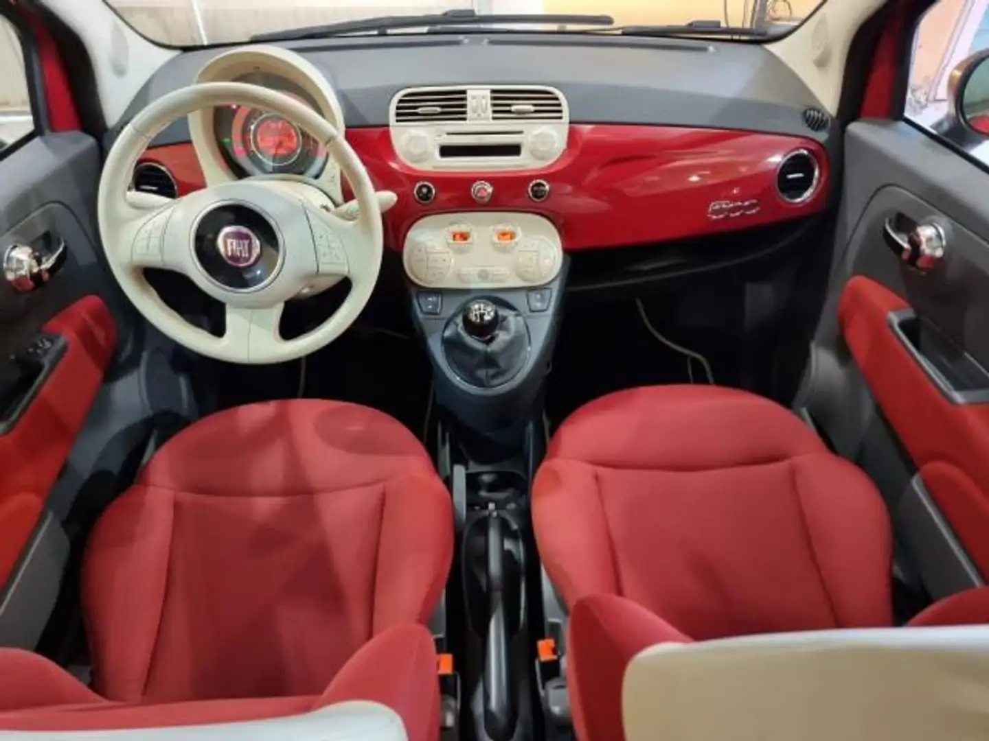Fiat 500 1.2 Lounge Rojo - 2