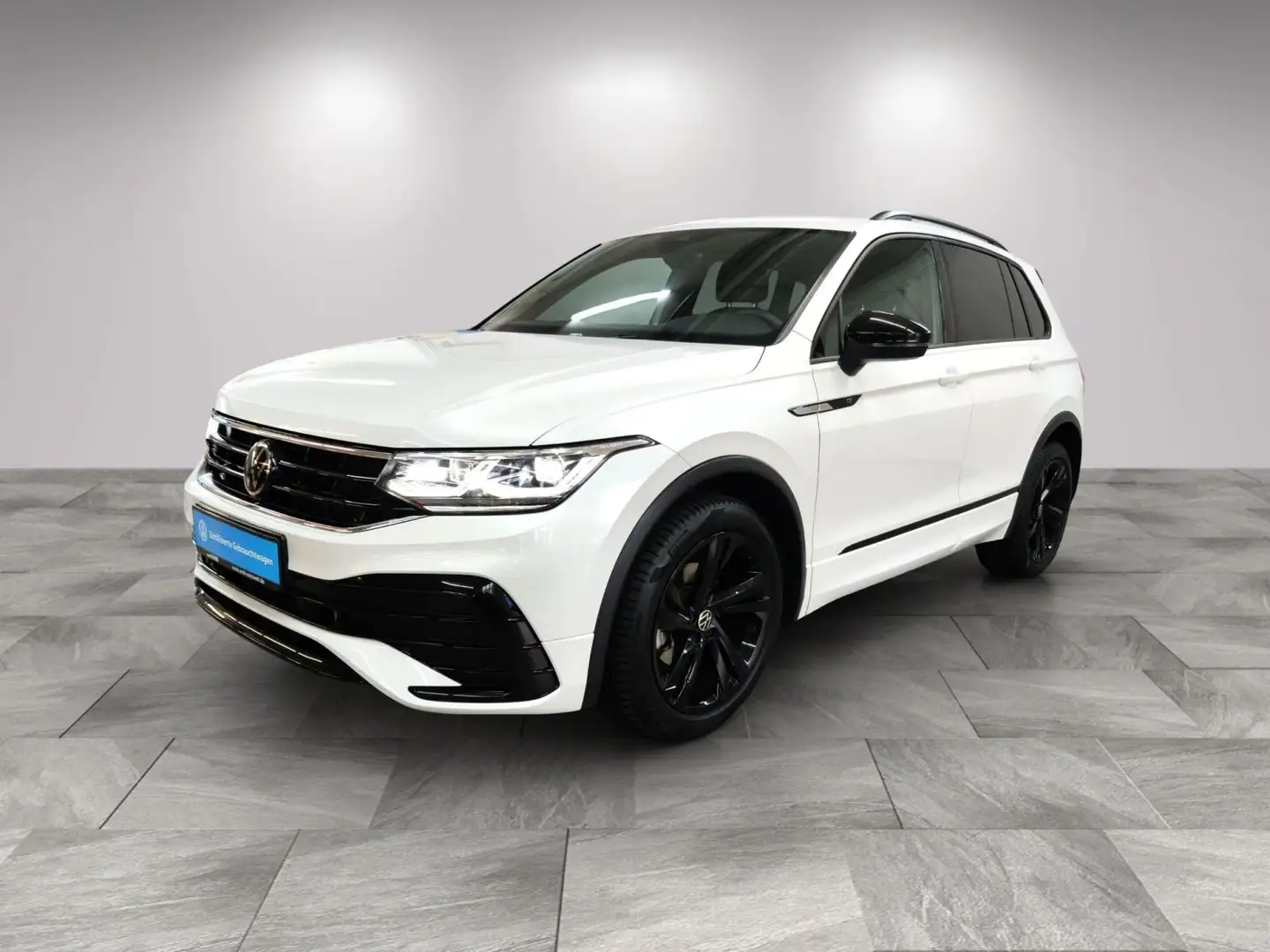 Volkswagen Tiguan R-Line Black Style 1.5 TSI DSG/AHK/Cargo Weiß - 2