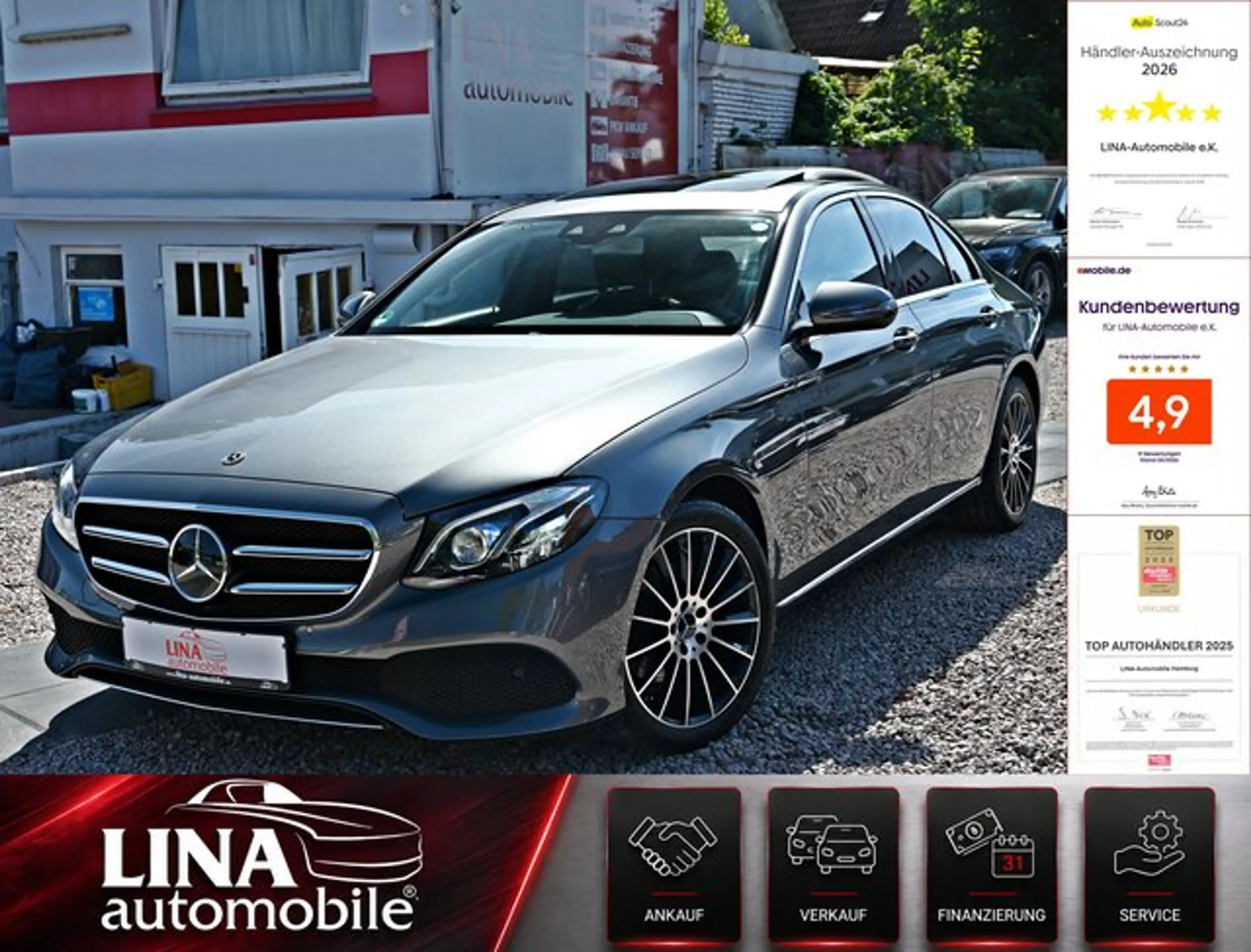 Mercedes-Benz E 220 d StandHzg*el.SD*ACC*Kamera*Multibeam