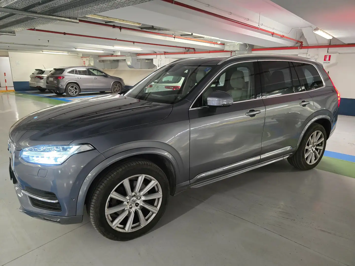 Volvo XC90 XC90 II 2015 2.0 d5 Inscription awd 7p geatronic Grigio - 1