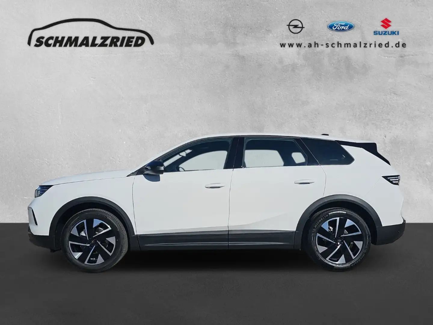 Opel Grandland 1.2 48V Mild- Hybrid 107kW Edition Navi LED ACC El Weiß - 2