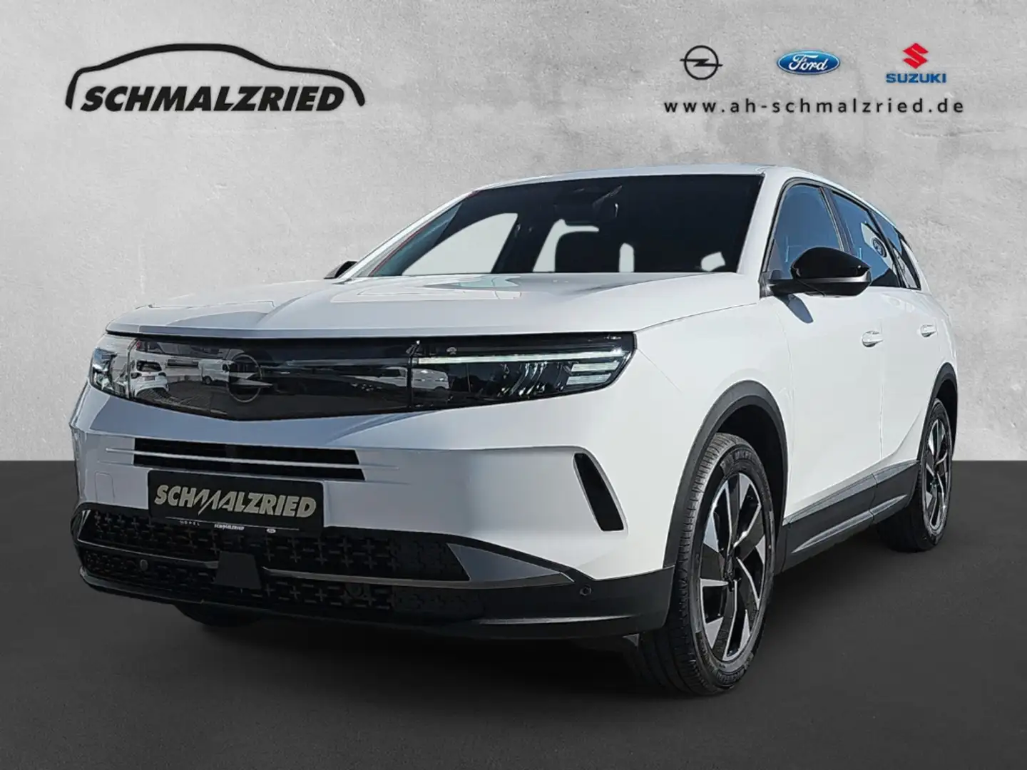Opel Grandland 1.2 48V Mild- Hybrid 107kW Edition Navi LED ACC El Weiß - 1