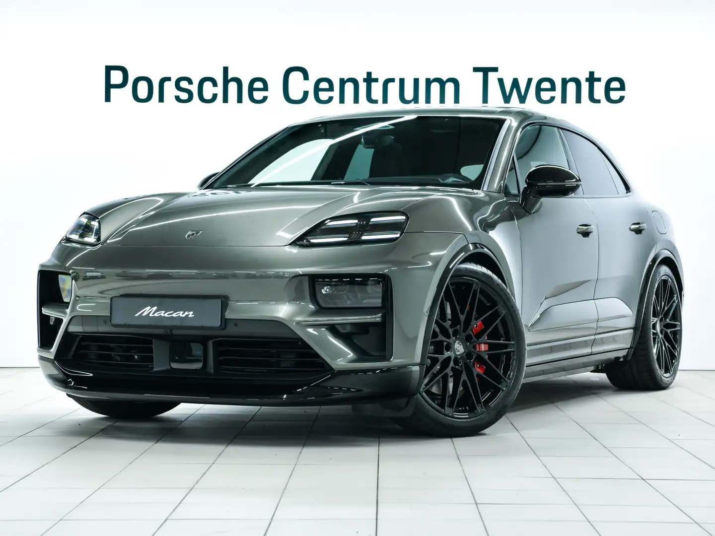 Porsche Macan Turbo Groen - 1