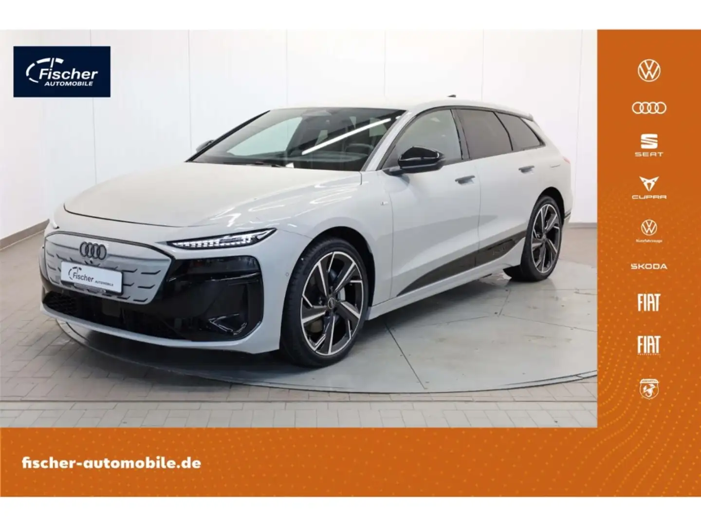 Audi A6 Avant performance S line Beige - 1