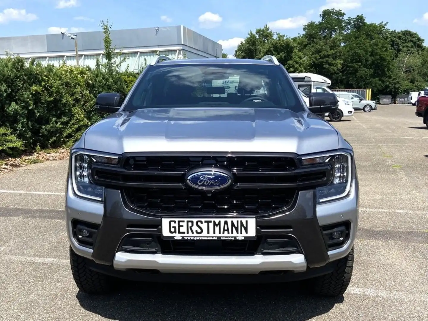 Ford Ranger 2,3 l EcoBoost PHEV Wildtrak el. Rollo Silber - 2
