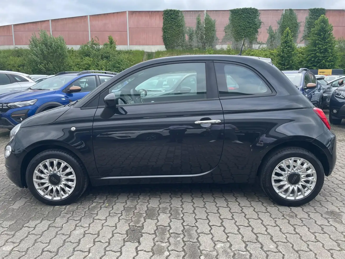Fiat 500 1.0 LOUNGE GSE NAVI+KLIMA+ALU Noir - 2