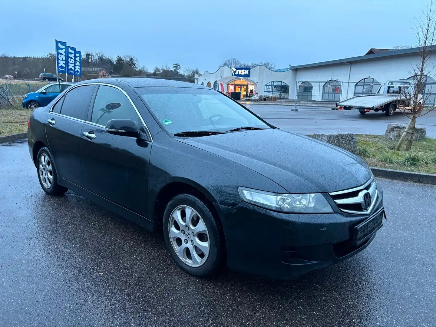 Honda Accord 2.2i CTDi Diesel Klima Leder Mit Tüv Schwarz - 1