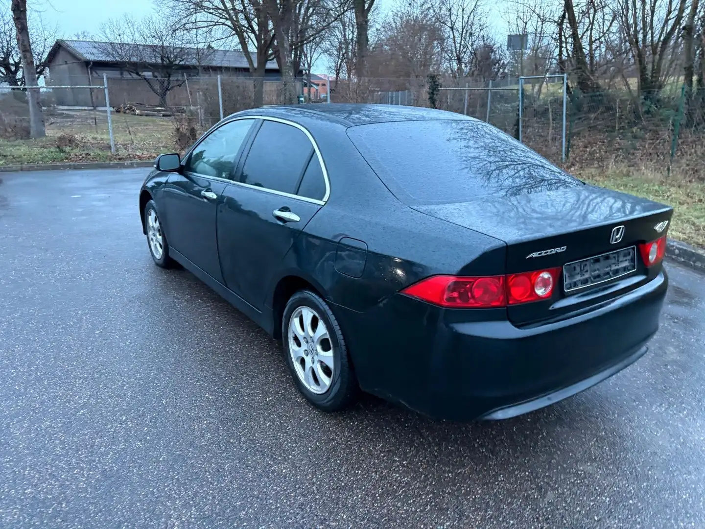 Honda Accord 2.2i CTDi Diesel Klima Leder Mit Tüv Schwarz - 2