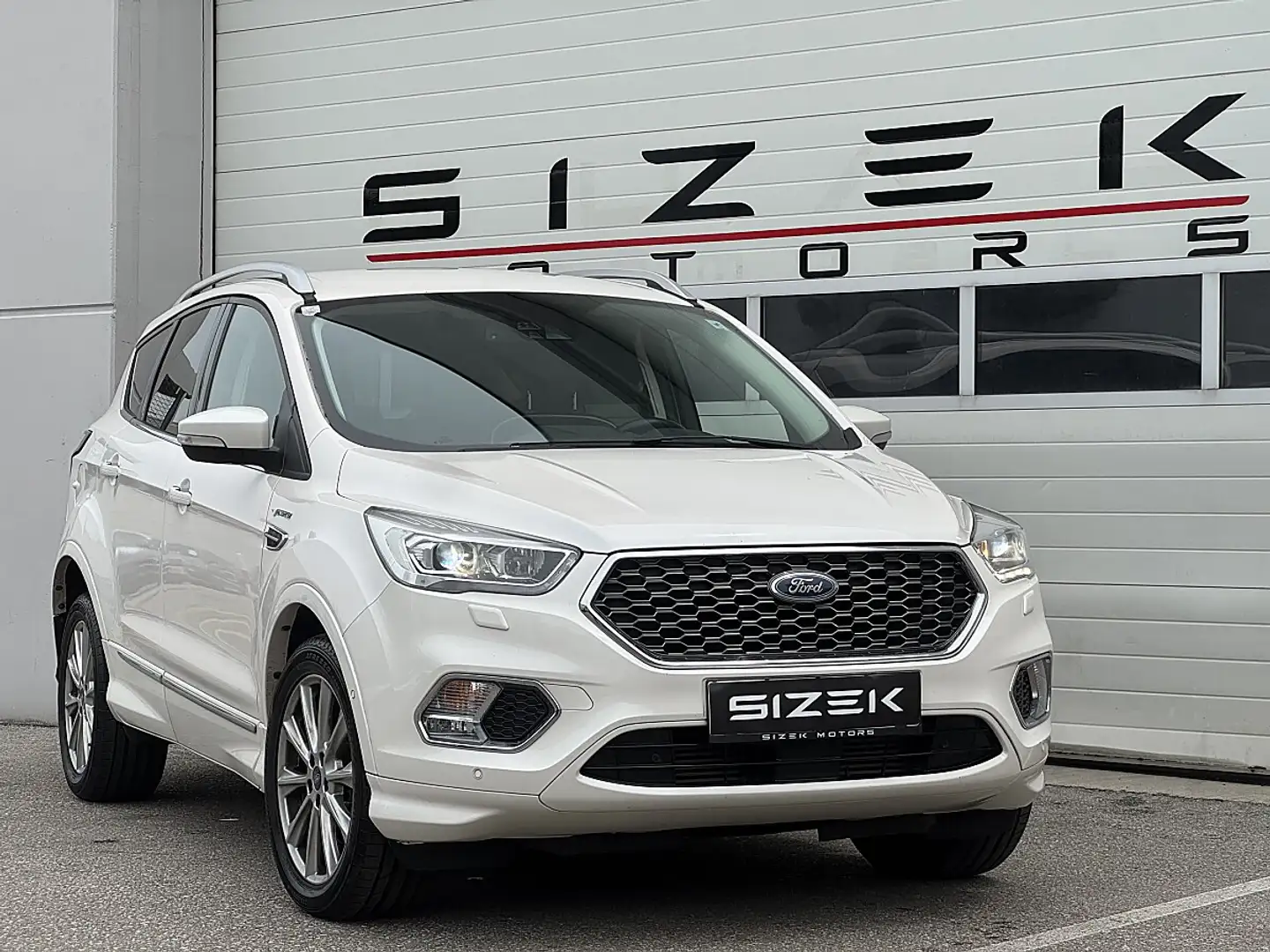 Ford Kuga 2,0 TDCi Vignale Powershift Aut. AWD Weiß - 2