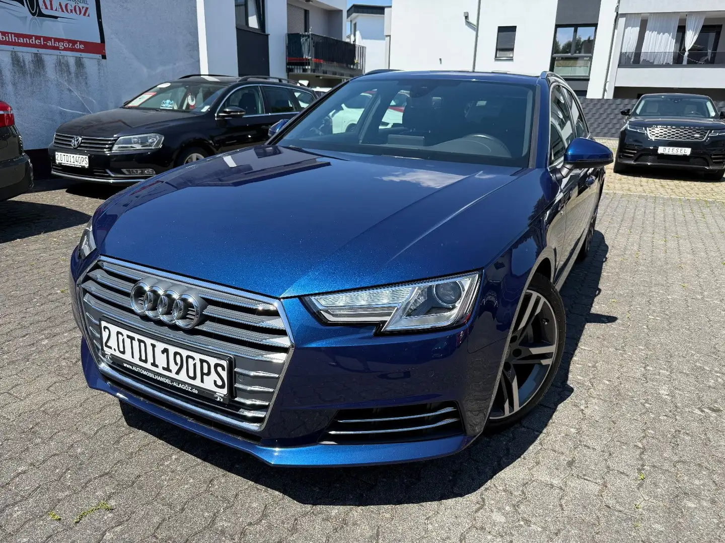 Audi A4 2.0 TDI AVANT SPORT S-LINE LEDER VIRTUAL NAVI Blau - 2