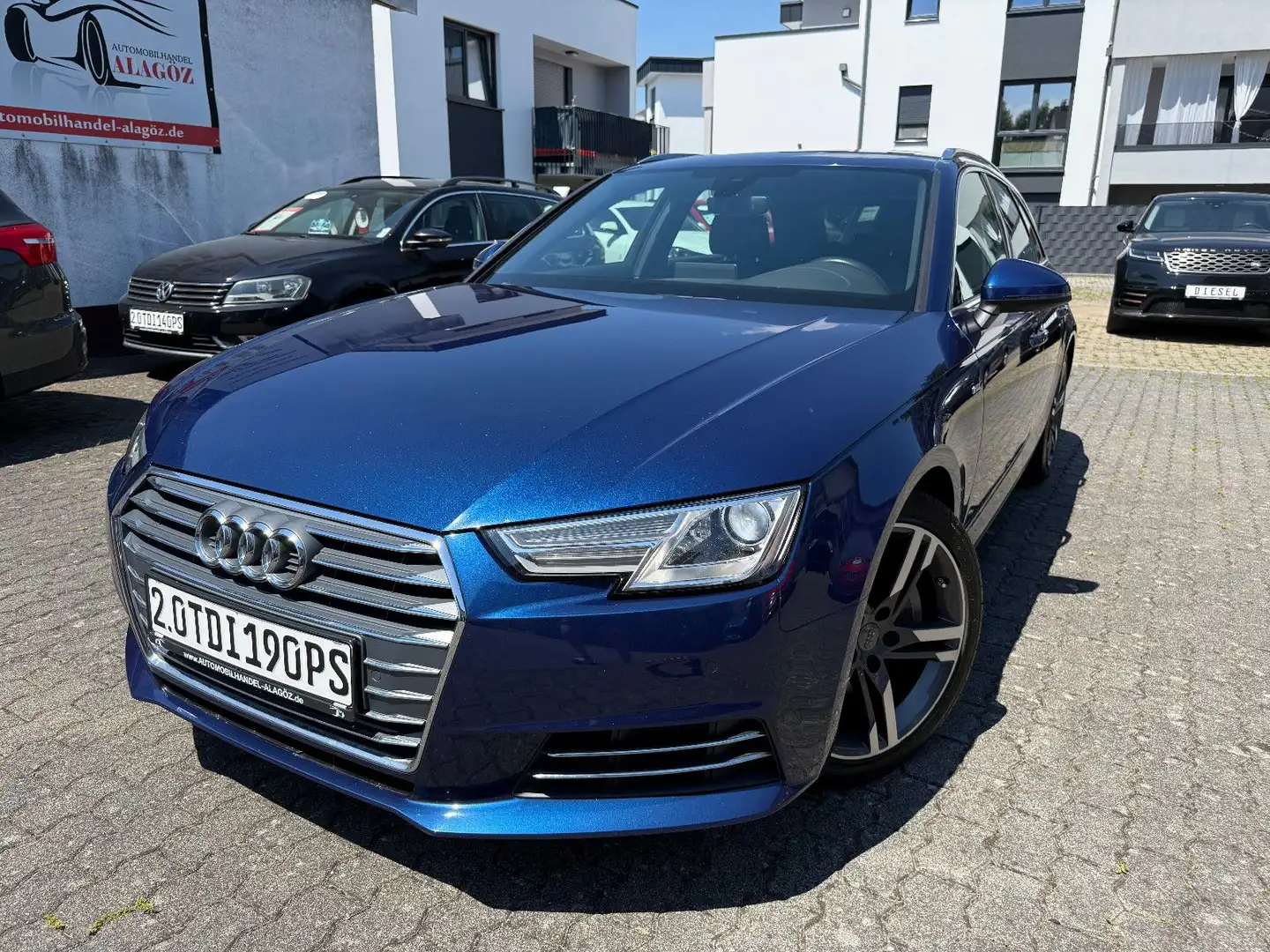 Audi A4 2.0 TDI AVANT SPORT S-LINE LEDER VIRTUAL NAVI Blau - 1