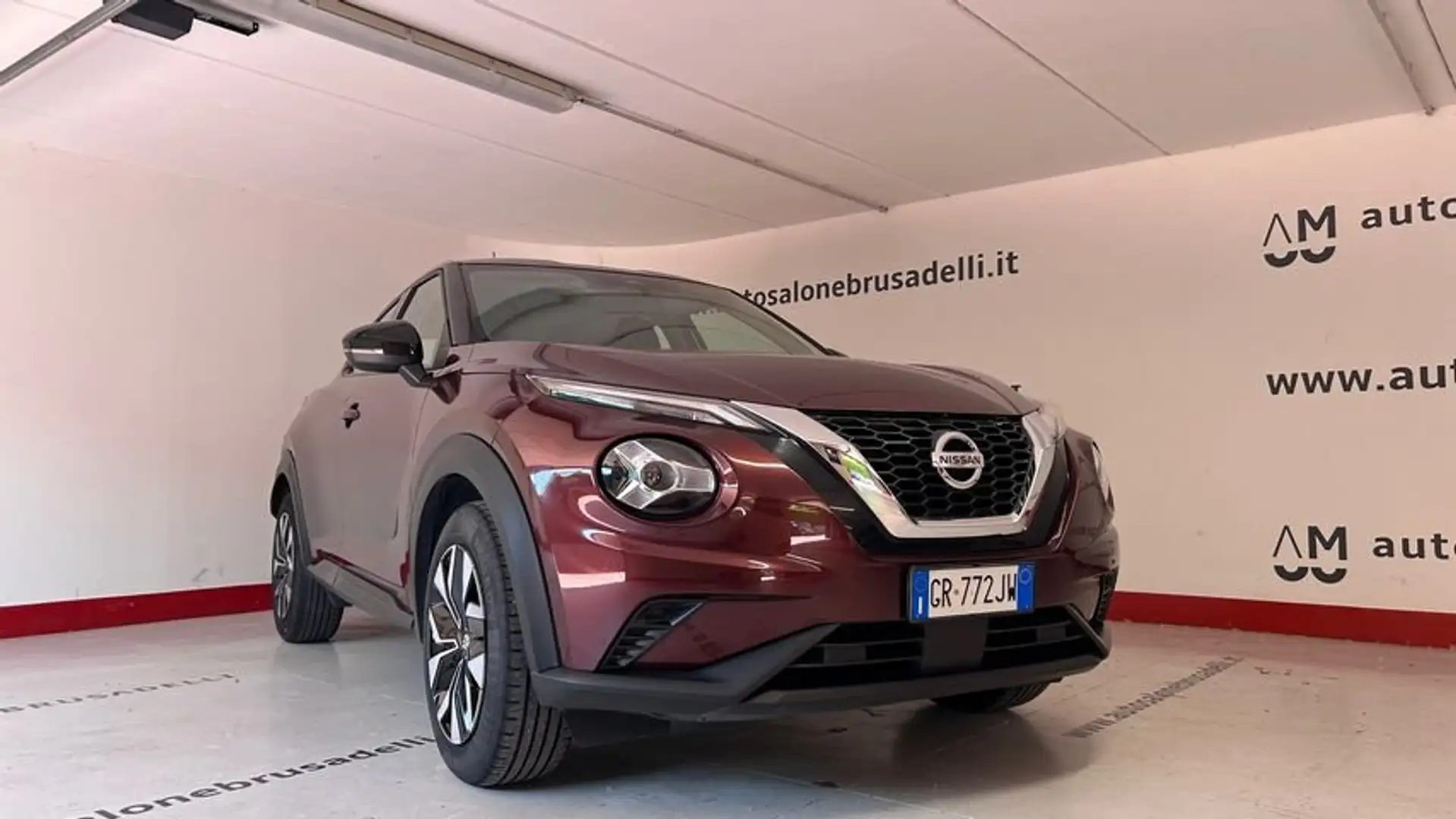 Nissan Juke 1.0 DIG-T 114 CV Business NEOP.CARPLAY RETROC. Rosso - 1