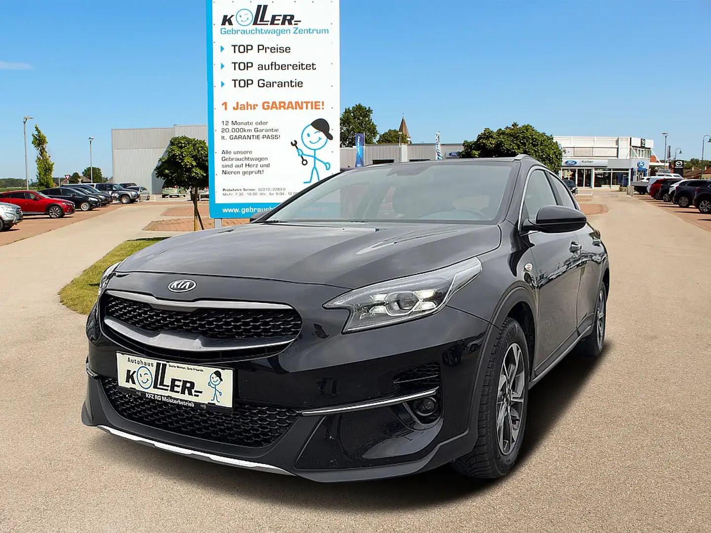 Kia XCeed Xceed 1,4 TGDI GPF Silber Schwarz - 1