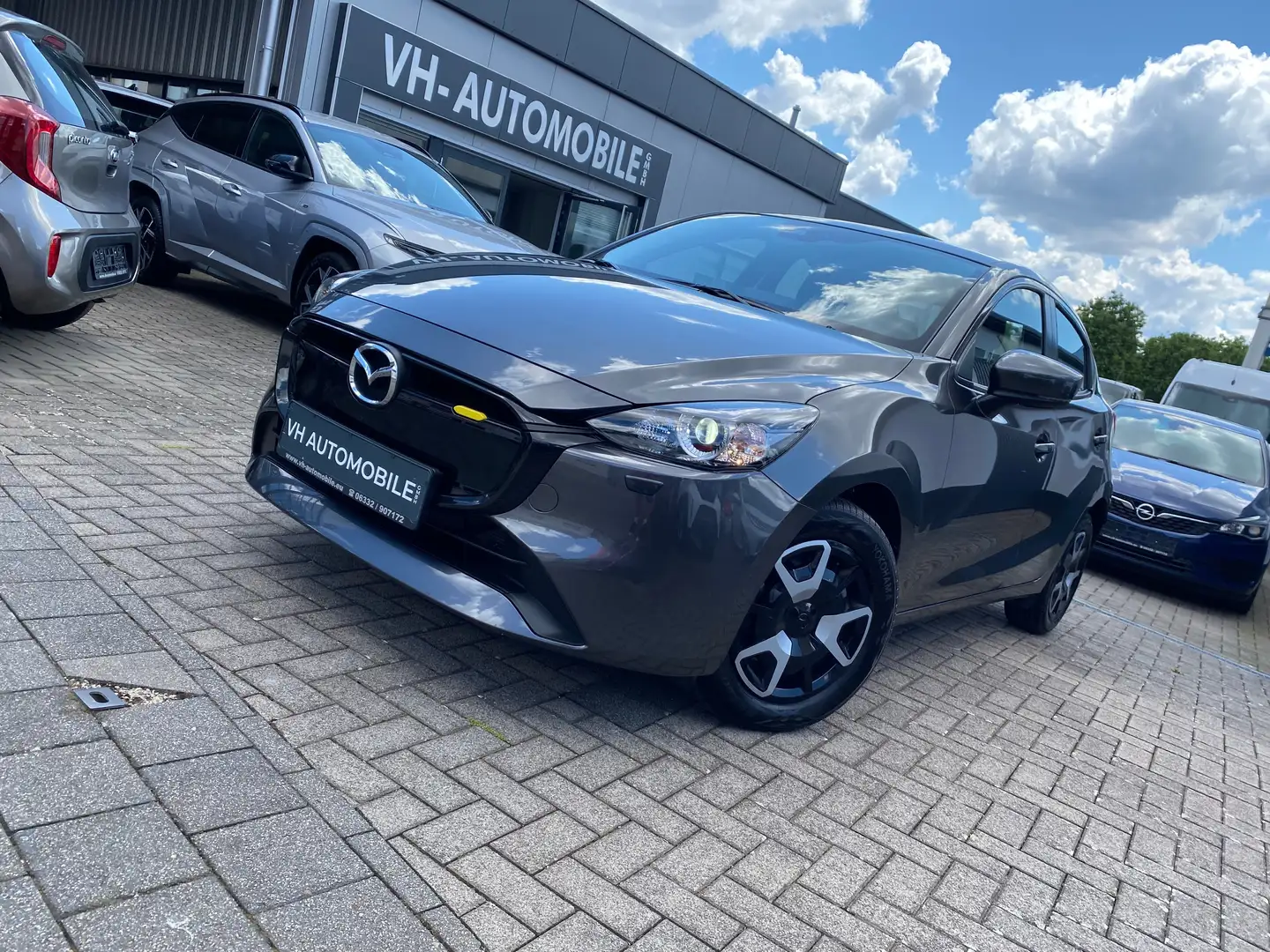Mazda 2 APPLE&ANDROID*Klimaaut*LED HSW*PDC hi*Sitzhz*Totw. Grau - 2