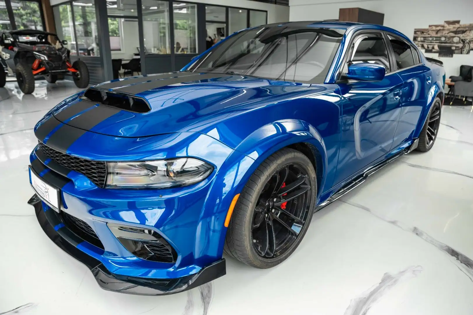 Dodge Charger 6,4 SCAT PACK ORIGINAL WIDEBODY LED Bleu - 1