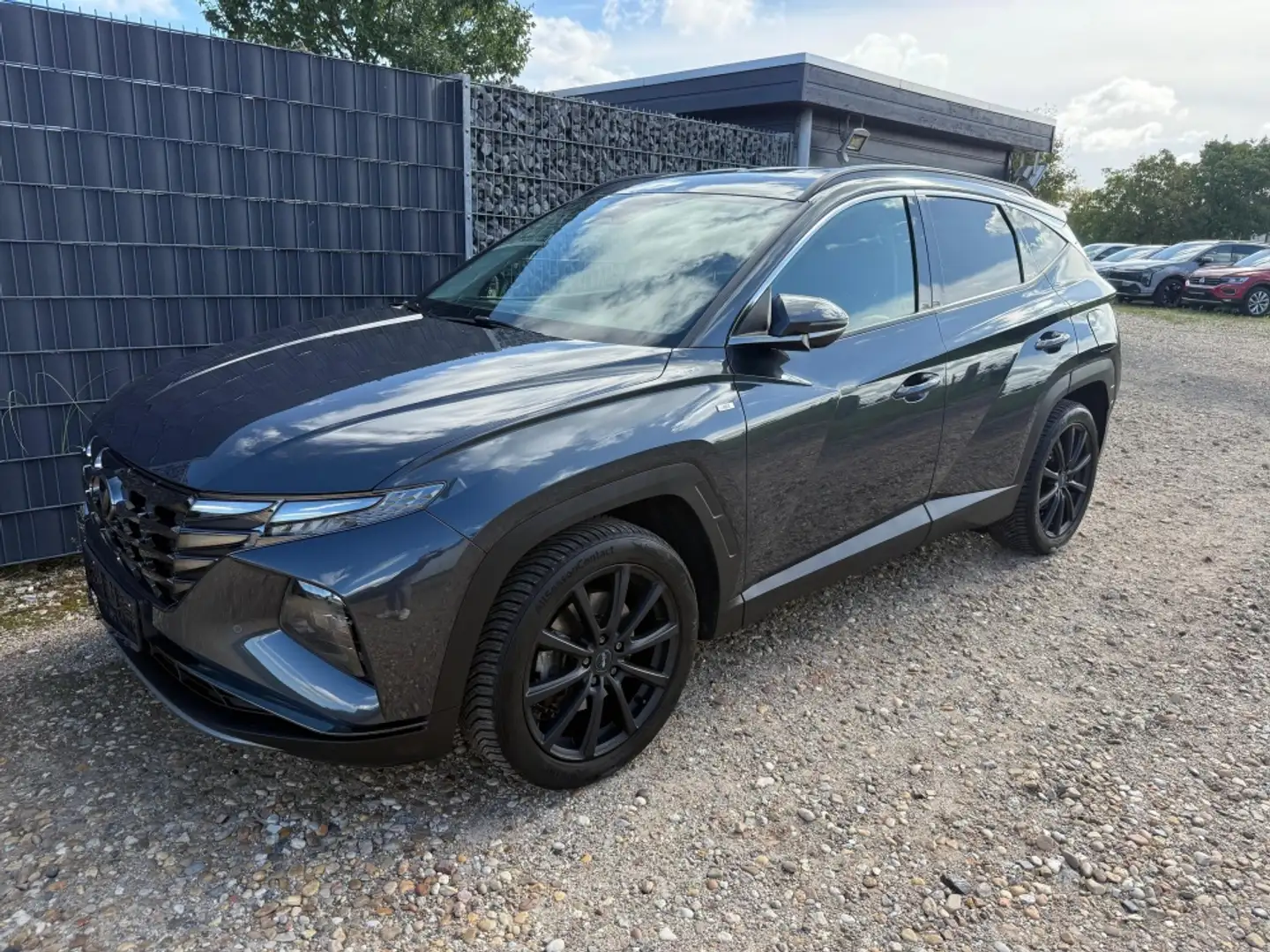 Hyundai TUCSON 1.6 T 48V Navi 19" Krell LED EHK SHZ Grau - 1
