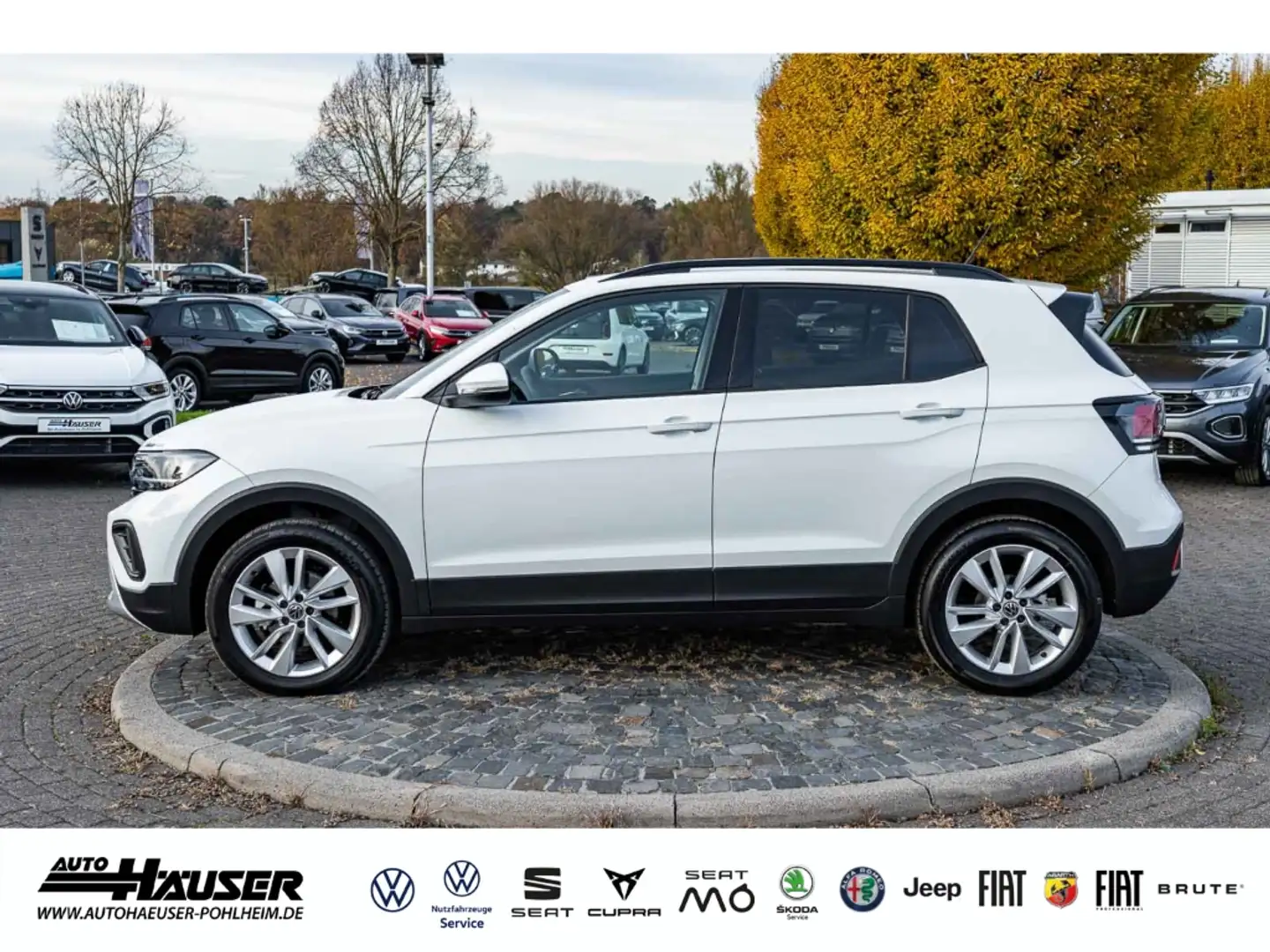 Volkswagen T-Cross Life 1.0 TSI DSG KAMERA ACC LED PDC APP-CONNECT SI Weiß - 2