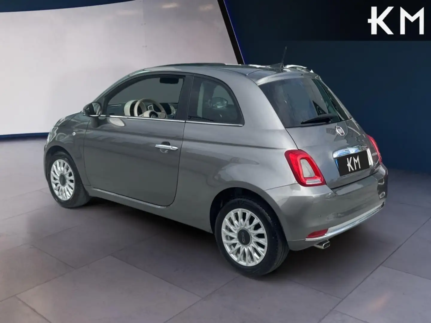 Fiat 500 1.0 Hybrid Monotrim 52kW Gris - 2