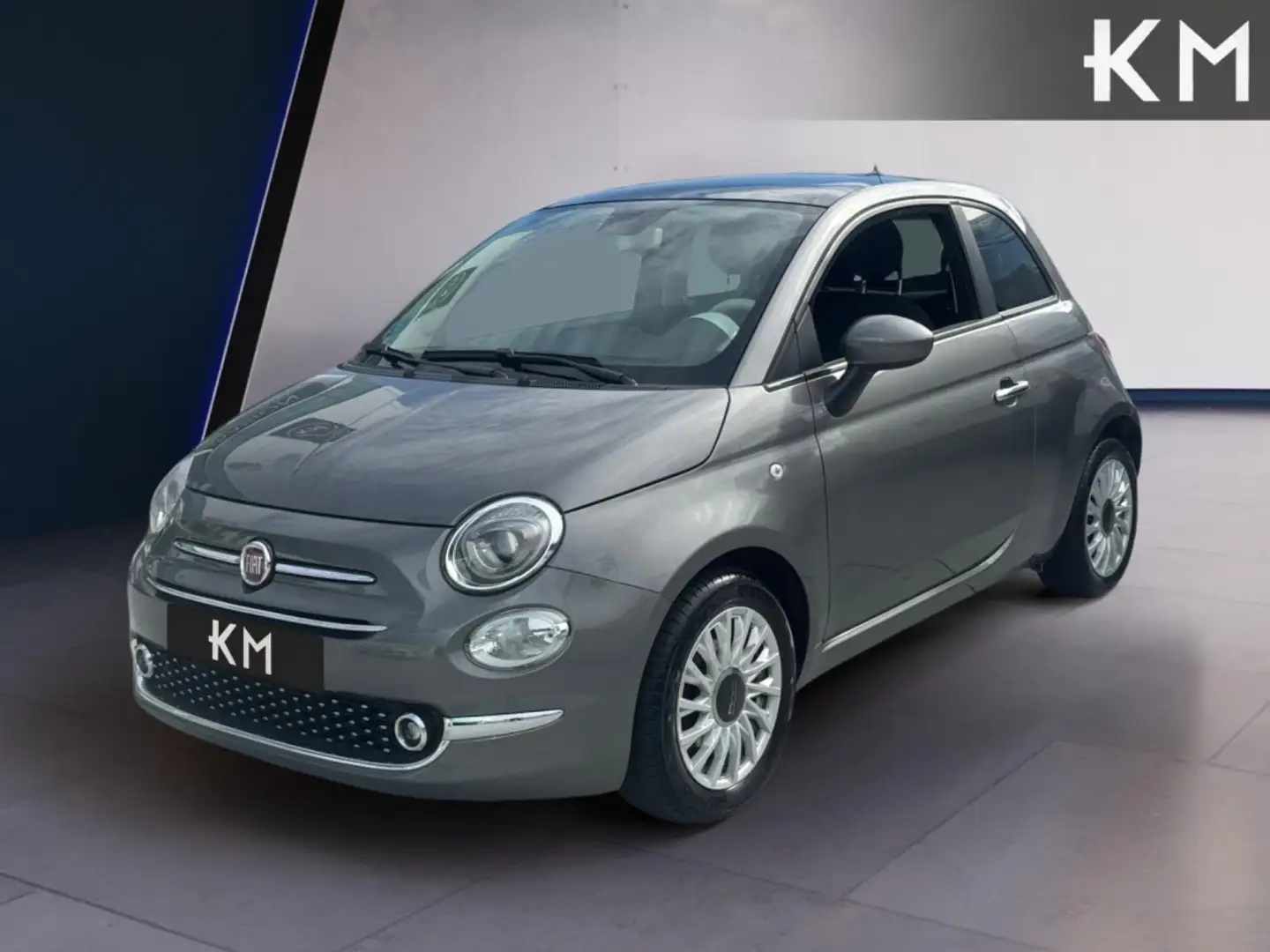 Fiat 500 1.0 Hybrid Monotrim 52kW Gris - 1