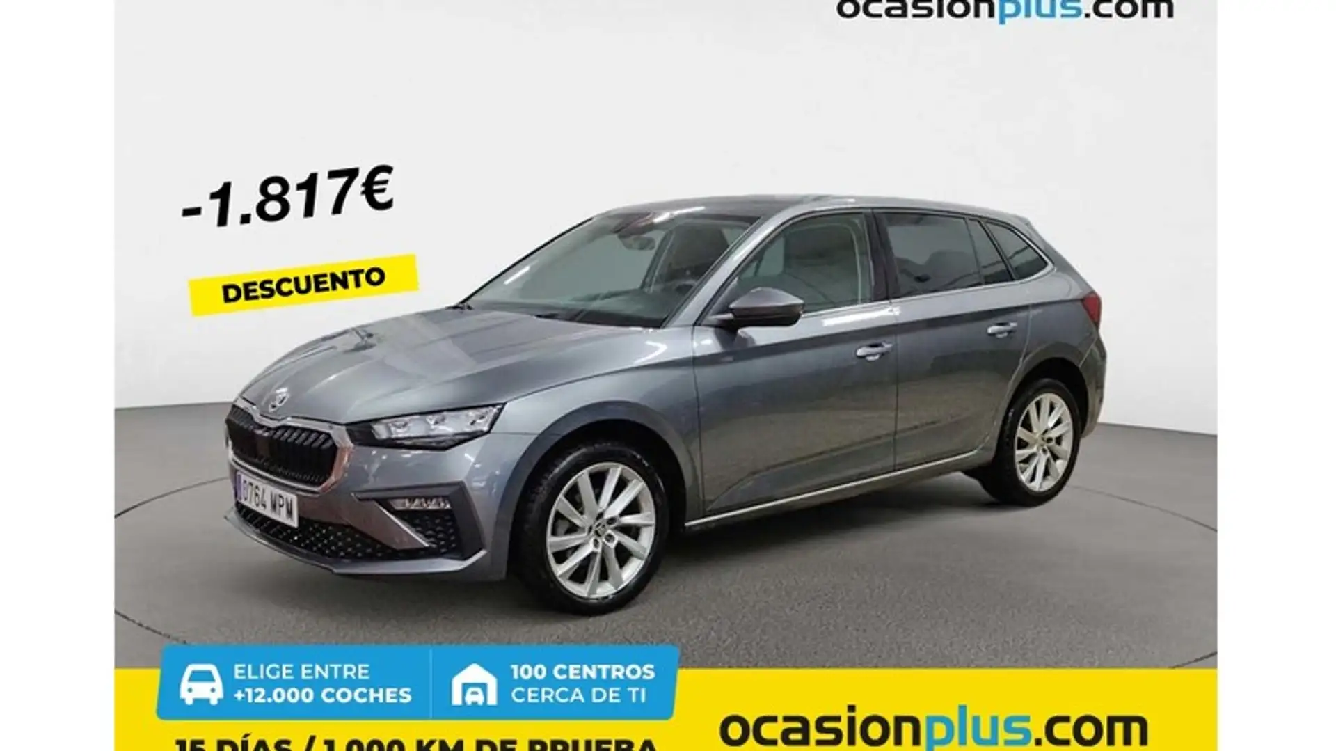Skoda Scala 1.0 TSI Selection 85kW Gris - 1