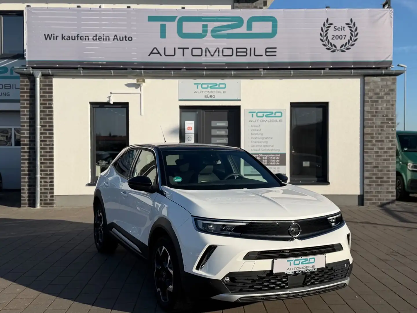 Opel Mokka Ultimate*NAVI*306°KAMERA*LED*LEDER*1.HAND* Weiß - 1