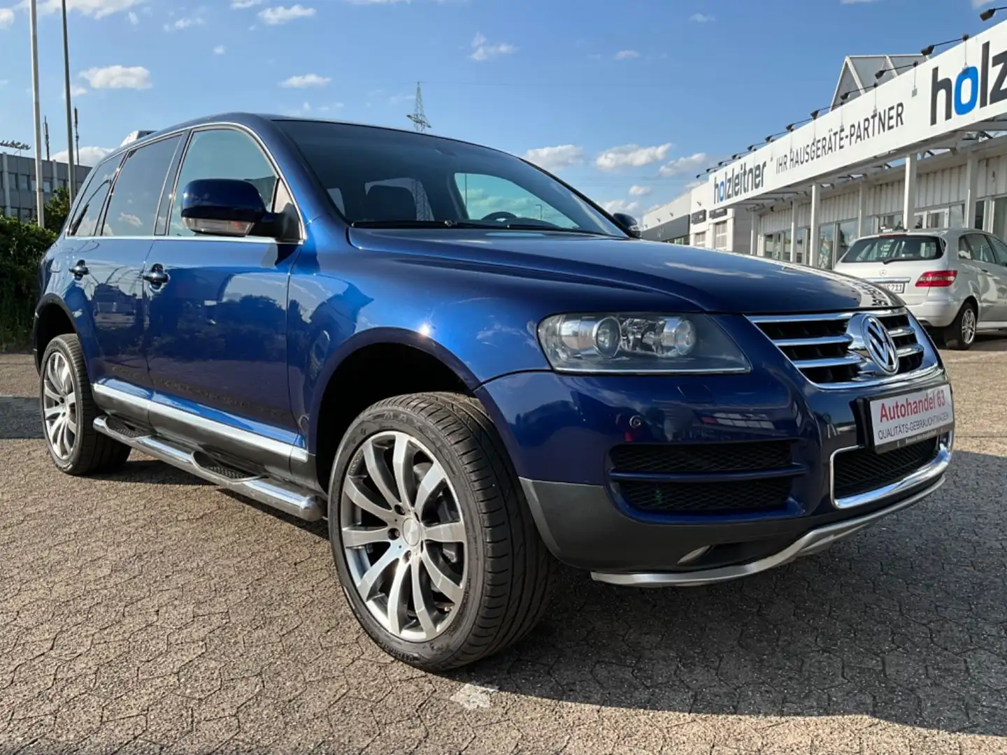 Volkswagen Touareg V10 TDI*Navi*Leder*Standheizung*Alu*Ky-G Blau - 2