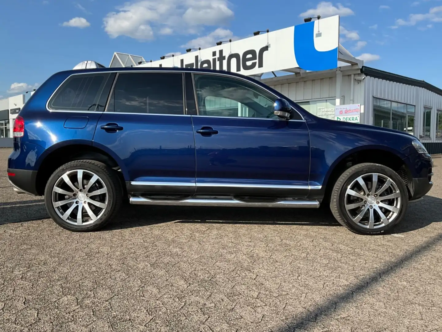 Volkswagen Touareg V10 TDI*Navi*Leder*Standheizung*Alu*Ky-G Blau - 1