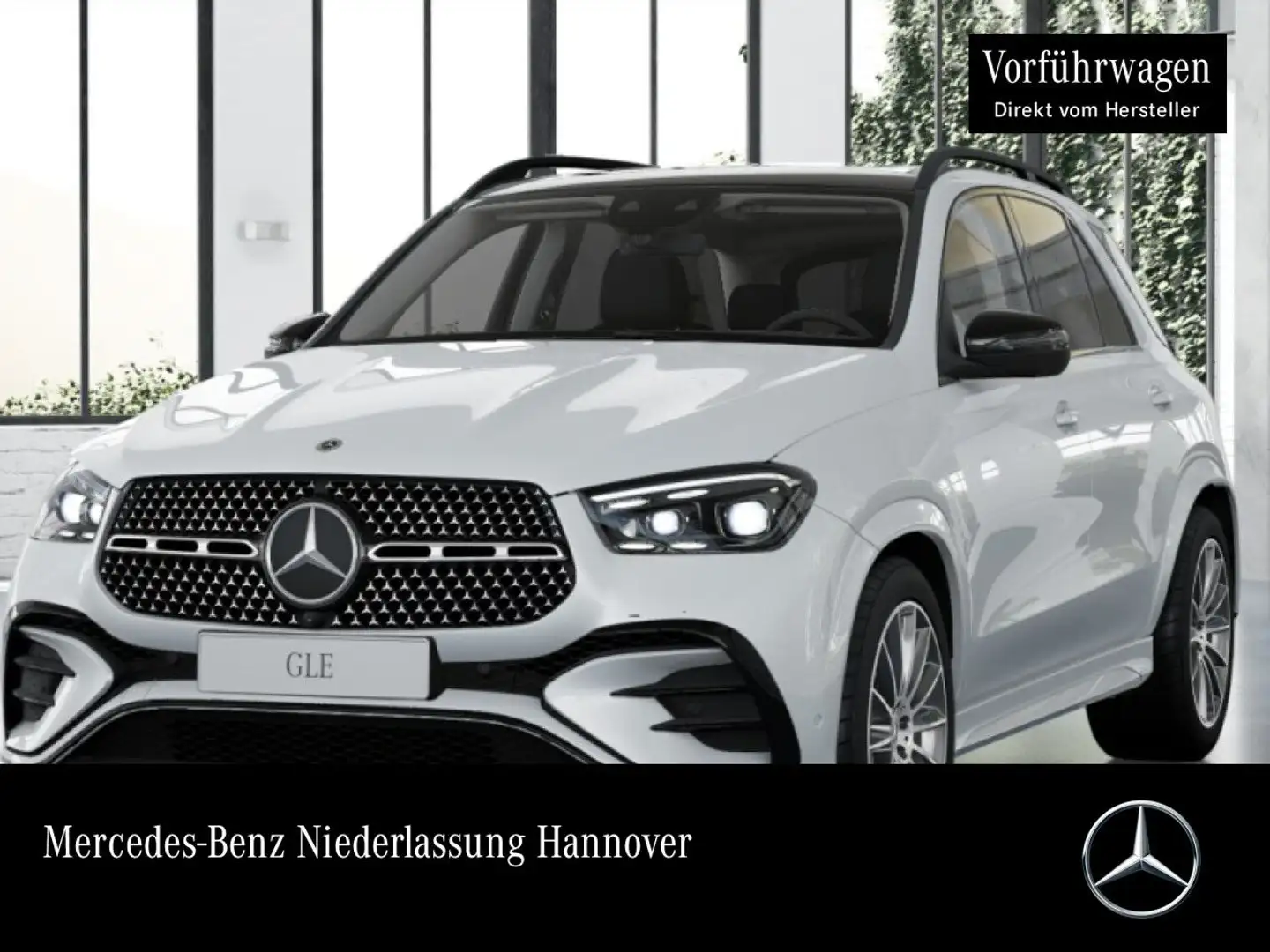 Mercedes-Benz GLE 300 d 4M AMG+NIGHT+PANO+360+AHK+MULTIBEAM+21" Alb - 1