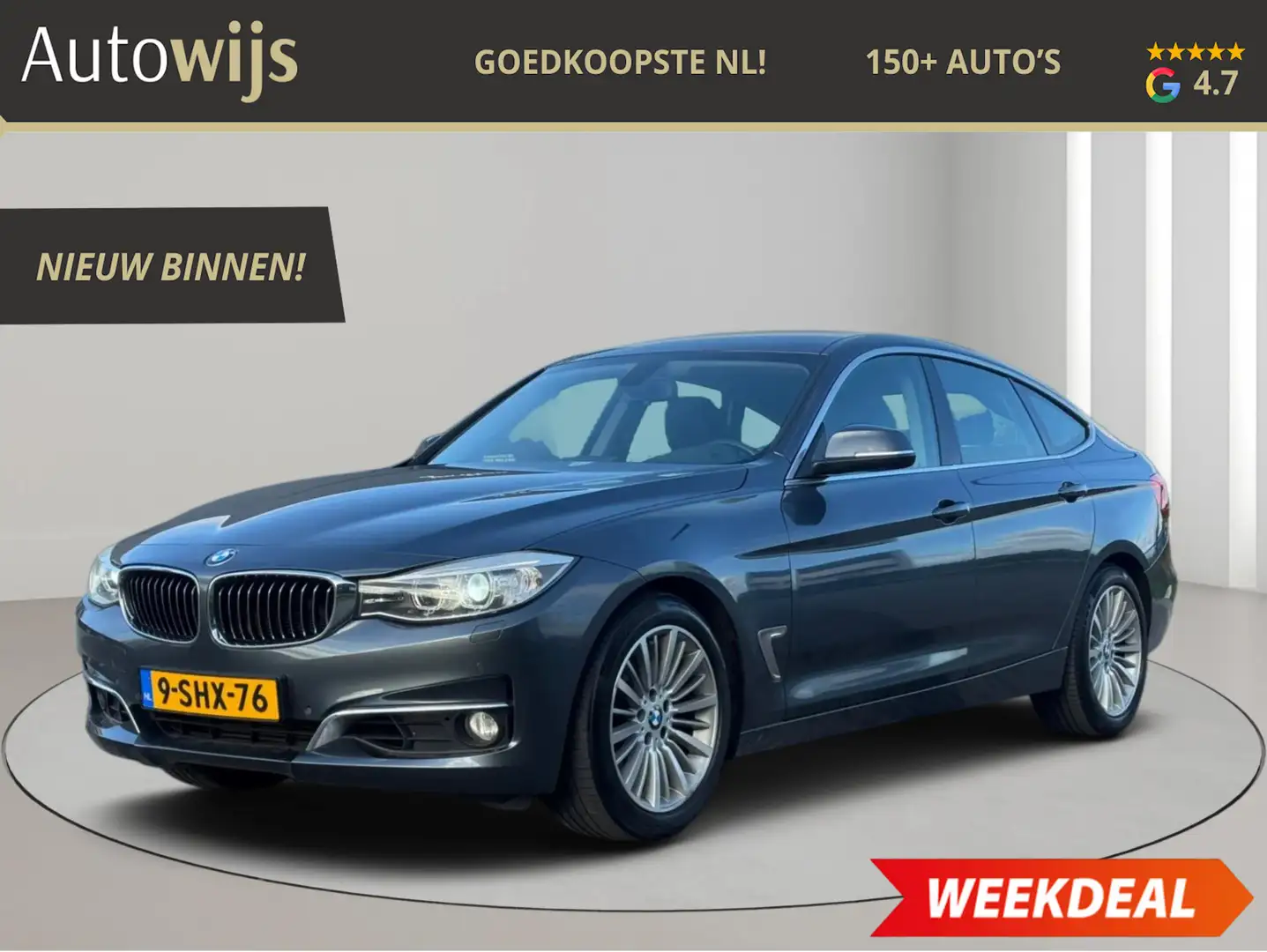 BMW 320 3-serie Gran Turismo 320i High Executive|LUXURY|LE Grau - 1