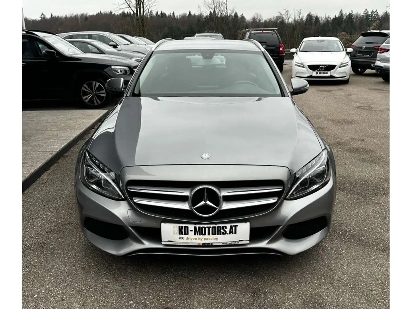 Mercedes-Benz C 220 T Aut. *Leder*Navi*AHK*RFK*SHZ* Grau - 2