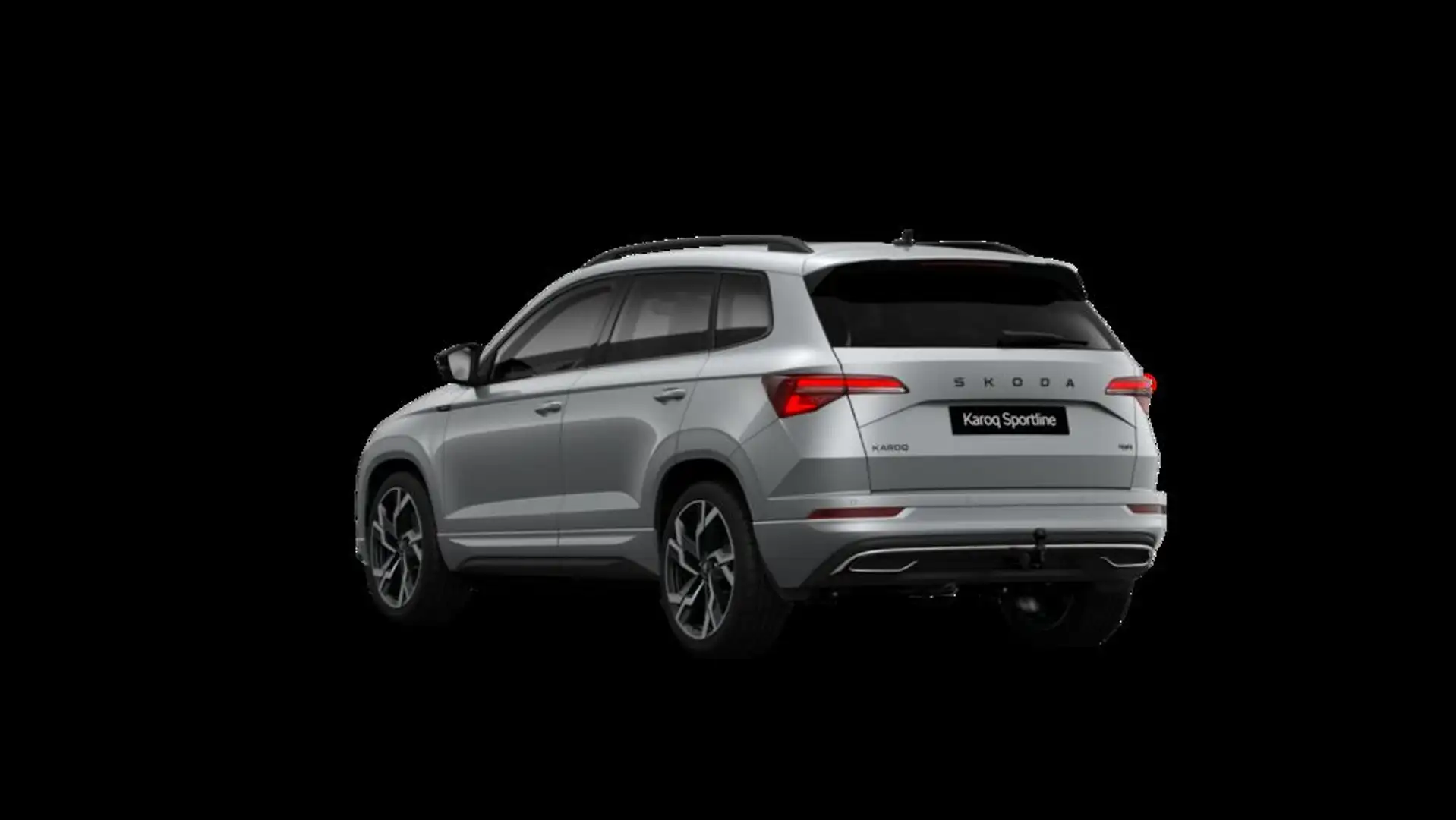 Skoda Karoq 2,0 TDI 4x4 DSG Sportline Silber - 2