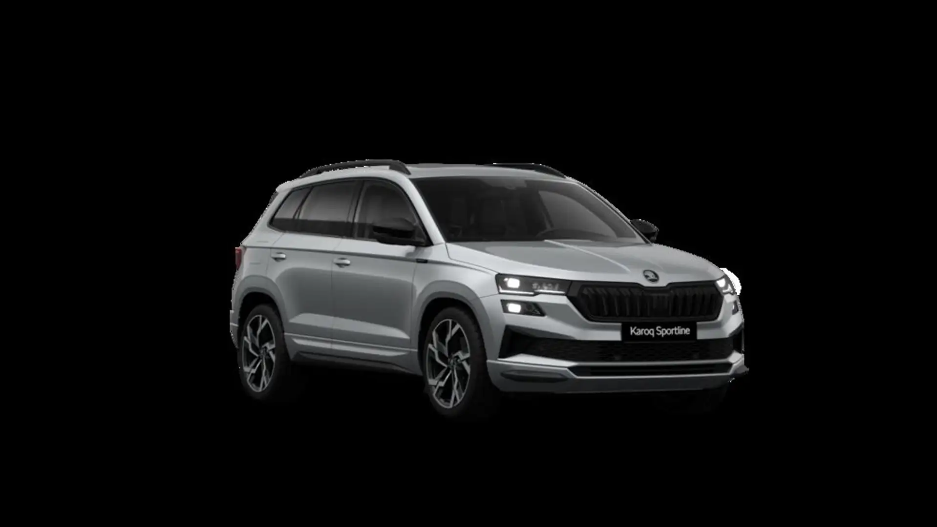 Skoda Karoq 2,0 TDI 4x4 DSG Sportline Silber - 1