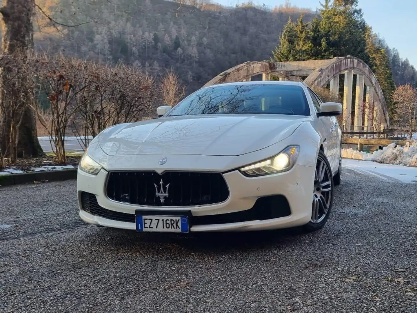Maserati Ghibli Ghibli 2015 3.0 V6 ds 250cv auto Bianco - 1