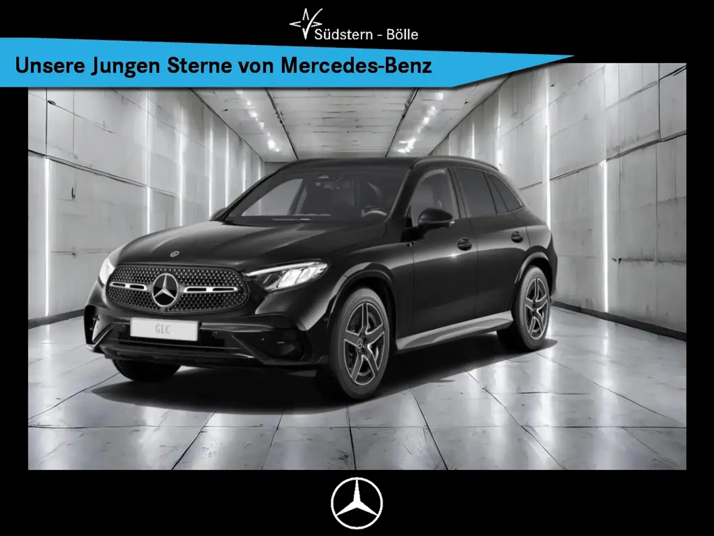 Mercedes-Benz GLC 300 4M +AMG+SHZ+MEMORY+NAVI+AMBIENTE+AHK+PDC Schwarz - 1