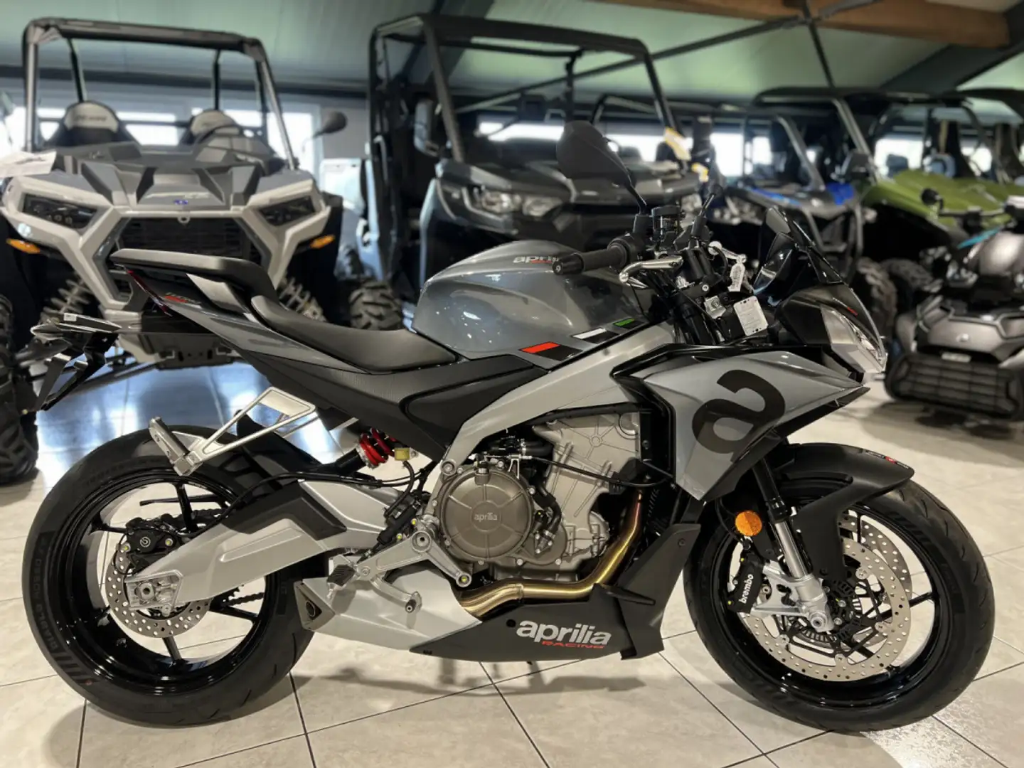 Aprilia Tuono 660 DISPONIBLE AUSSI EN 35 KW Gris - 1