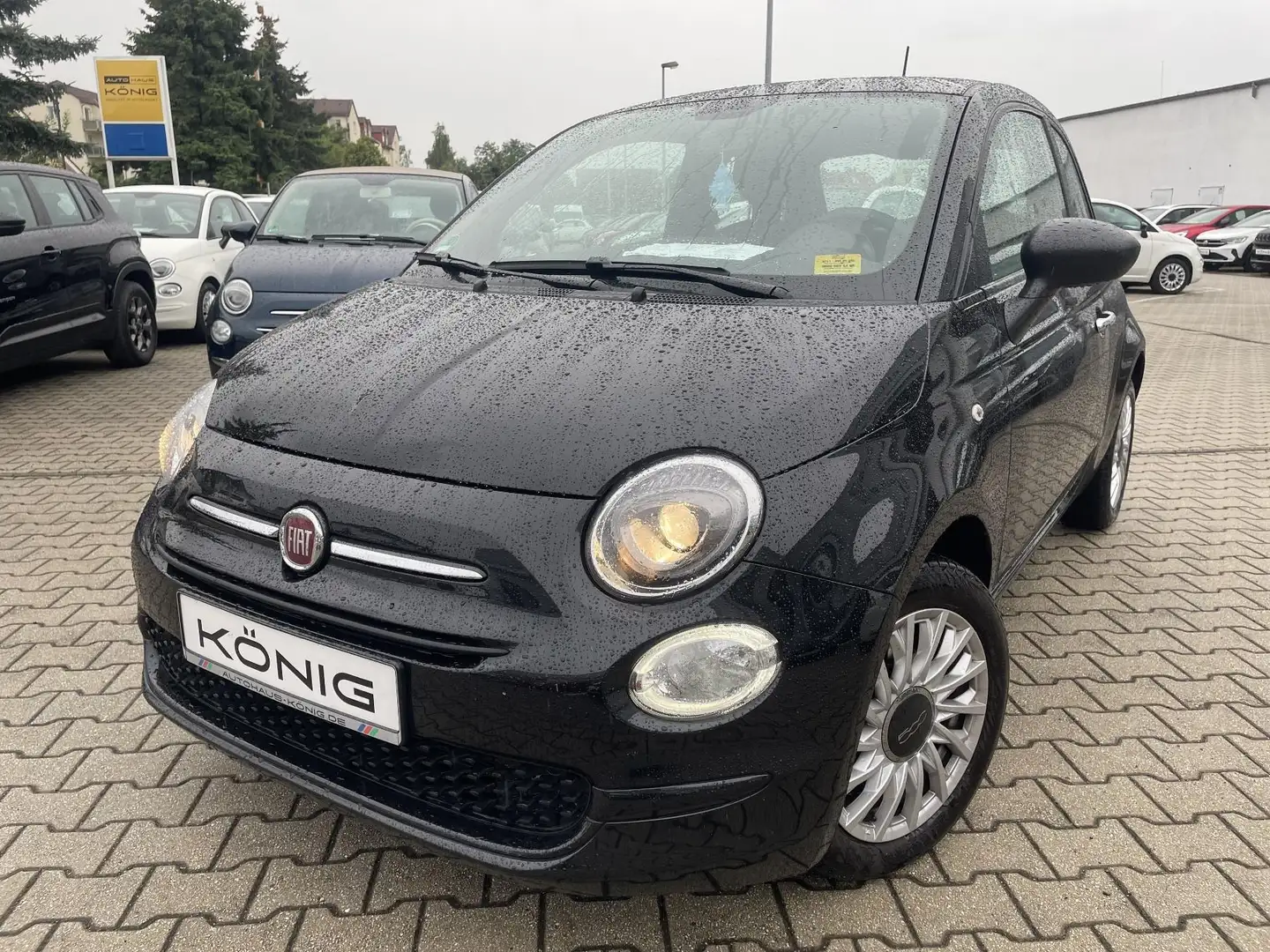 Fiat 500 1.0 Klima*Carplay* Schwarz - 1