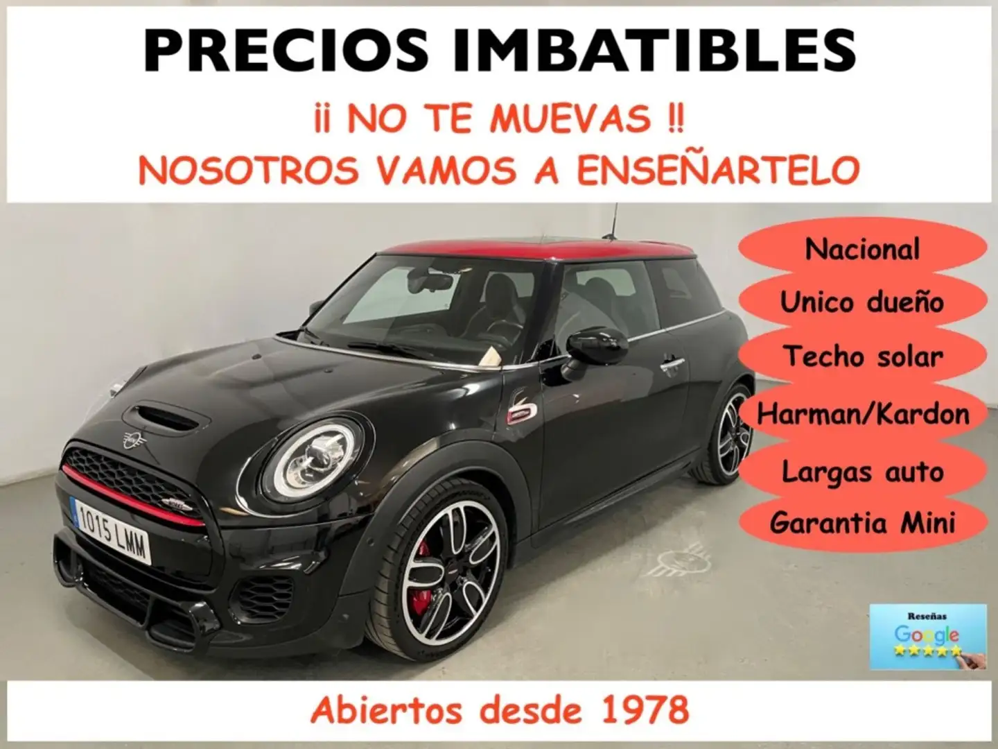 MINI John Cooper Works Aut. Noir - 1